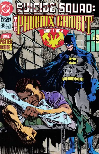 Suicide Squad, Vol. 1 #40 comic book cover, 1990