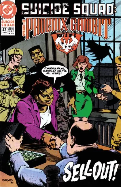 Suicide Squad, Vol. 1 #42 comic book cover, 1990