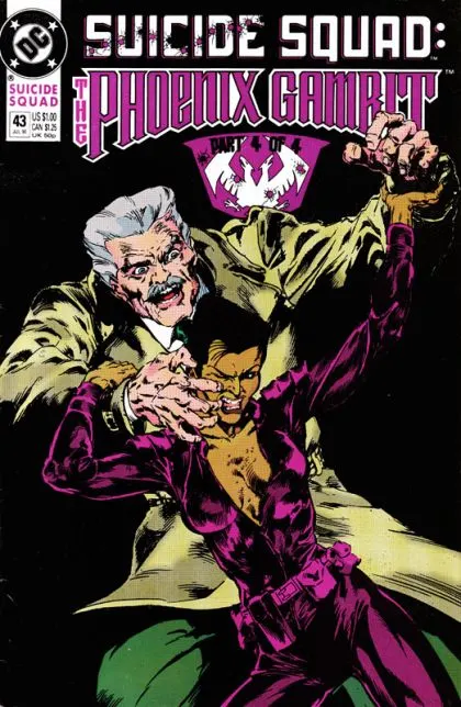 Suicide Squad, Vol. 1 #43 comic book cover, 1990