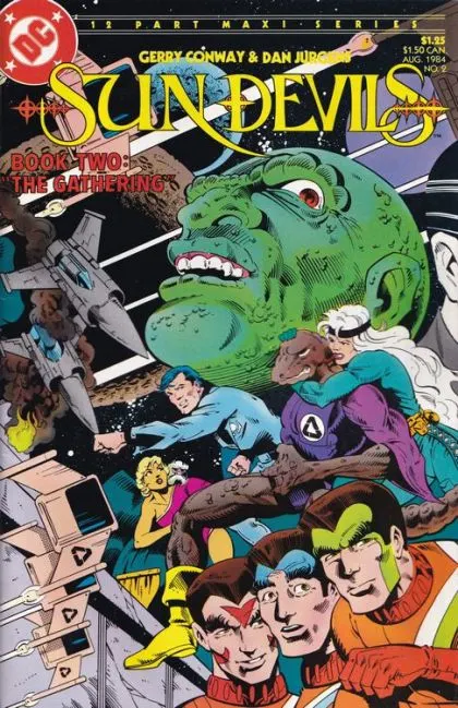 Sun Devils #2 comic book cover, 1984