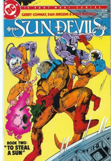 Sun Devils #8 comic book cover, 1985