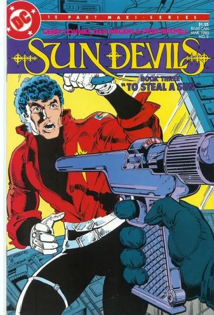 Sun Devils #9 comic book cover, 1985