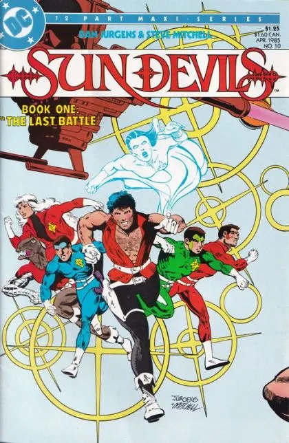Sun Devils #10 comic book cover, 1985