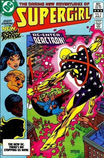 Supergirl, Vol. 2 #9 Direct Edition comic book cover, 1983