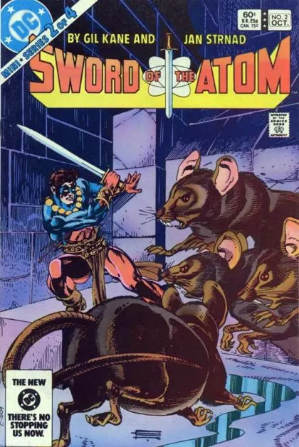 Sword of the Atom #2 Direct Edition comic book cover, 1983