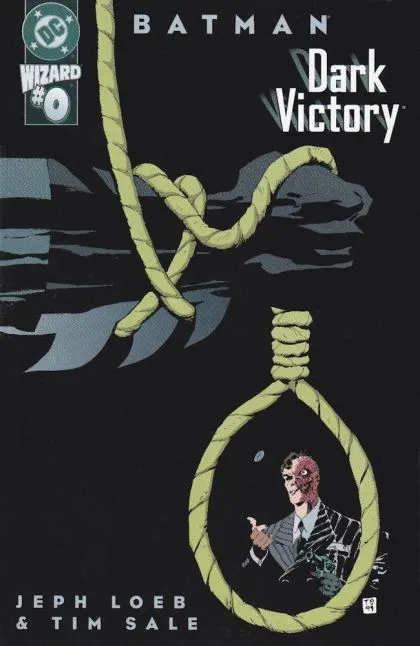 Batman: Dark Victory #0 Wizard Special Edition comic book cover, 1999