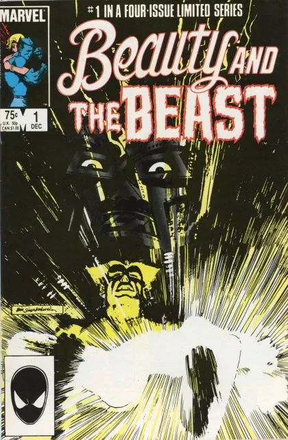 Beauty and the Beast #1 Direct Edition comic book cover, 1984