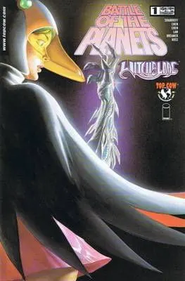Battle of the Planets / Witchblade #1 Alex Ross Regular Cover comic book cover, 2003