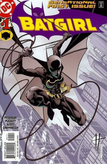 Batgirl, Vol. 1 #1 Direct Edition comic book cover, 2000