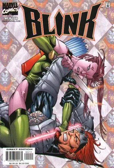 Blink #2 comic book cover, 2001