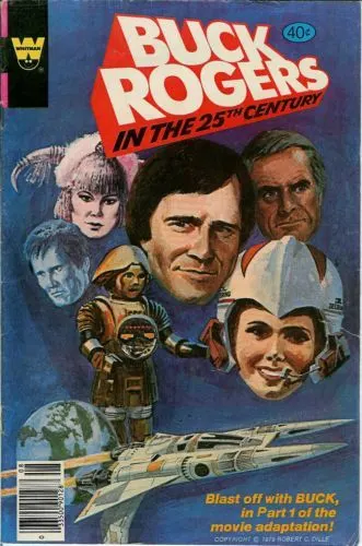 Buck Rogers in the 25th Century, Vol. 1 #2 Whitman Variant comic book cover, 1979