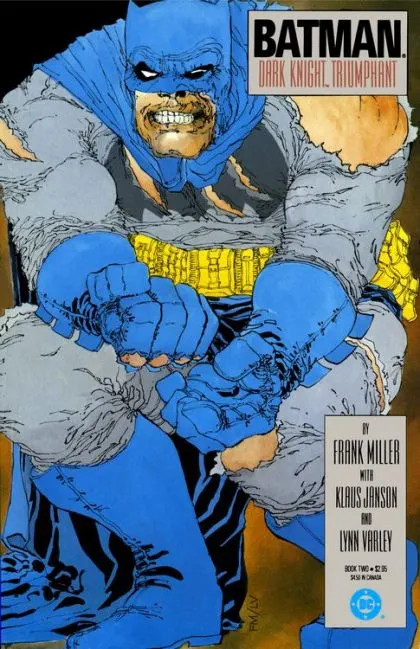 Batman: The Dark Knight Returns #2 Direct Edition comic book cover, 1986