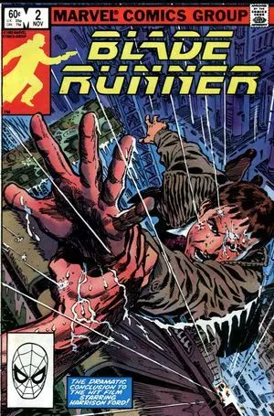 Blade Runner (Marvel) #2 Direct Edition comic book cover, 1982