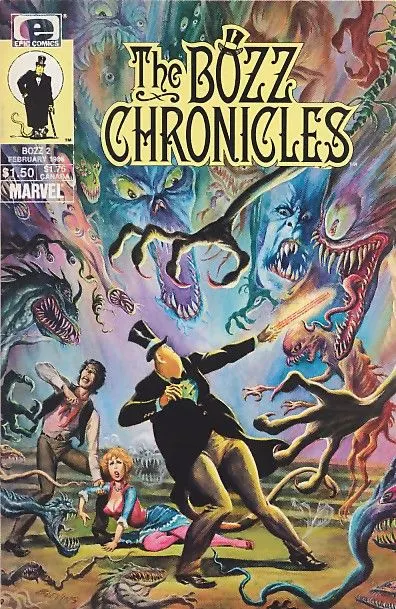The Bozz Chronicles #2 comic book cover, 1986