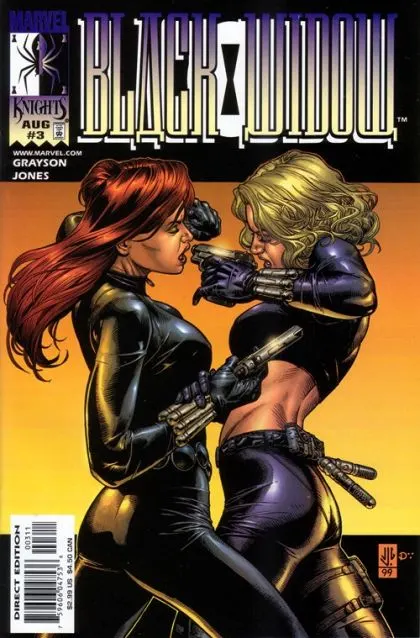 Black Widow, Vol. 1 #3 comic book cover, 1999