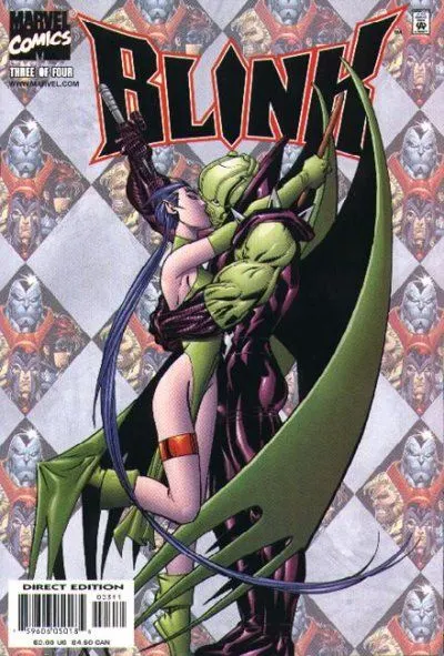Blink #3 comic book cover, 2001