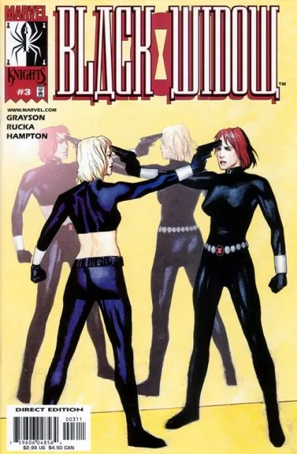 Black Widow, Vol. 2 #3 comic book cover, 2001