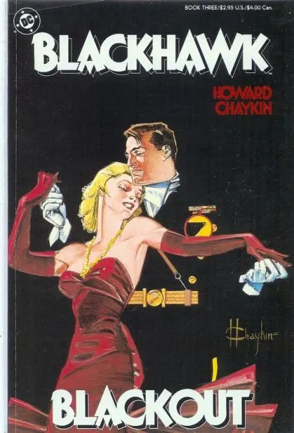 Blackhawk, Vol. 2 #3 comic book cover, 1988