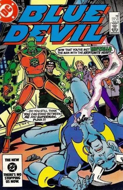 Blue Devil #3 Direct Edition comic book cover, 1984