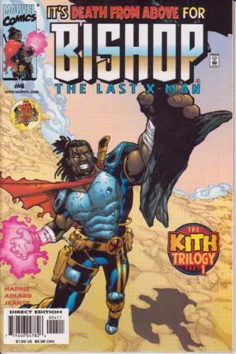 Bishop: The Last X-Man #4 comic book cover, 2000