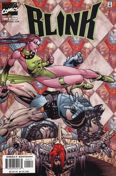 Blink #4 comic book cover, 2001