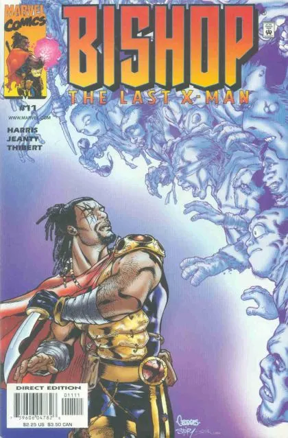 Bishop: The Last X-Man #11 Direct Edition comic book cover, 2000