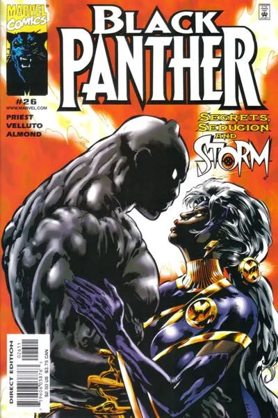 Black Panther, Vol. 3 #26 comic book cover, 2001