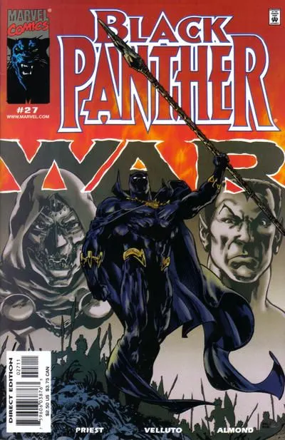 Black Panther, Vol. 3 #27 comic book cover, 2001