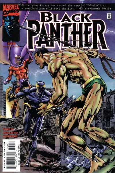 Black Panther, Vol. 3 #28 comic book cover, 2001