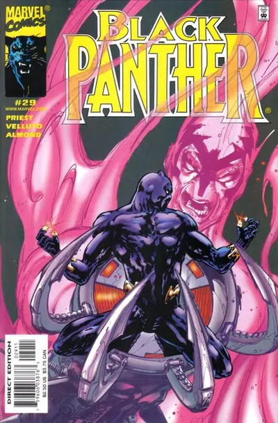 Black Panther, Vol. 3 #29 comic book cover, 2001