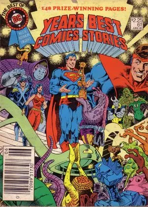 Best of DC #61 Newsstand Edition comic book cover, 1985