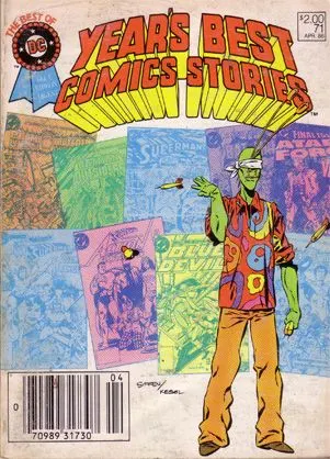 Best of DC #71 Newsstand Edition comic book cover, 1986