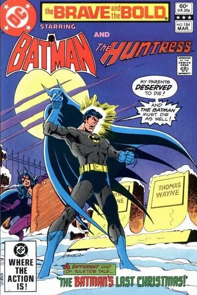 The Brave and the Bold, Vol. 1 #184 Direct Edition comic book cover, 1982