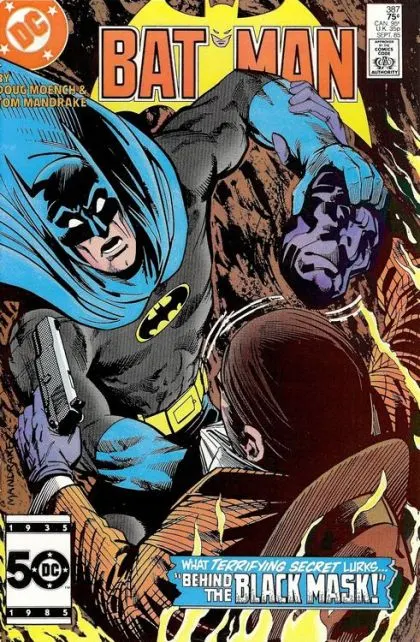 Batman, Vol. 1 #387 Direct Edition comic book cover, 1985