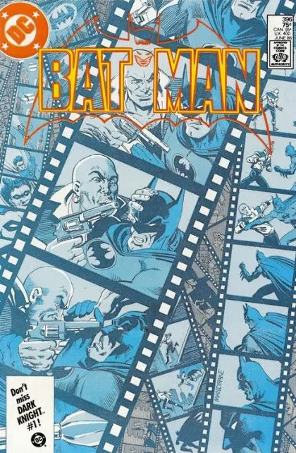 Batman, Vol. 1 #396 Direct Edition comic book cover, 1986