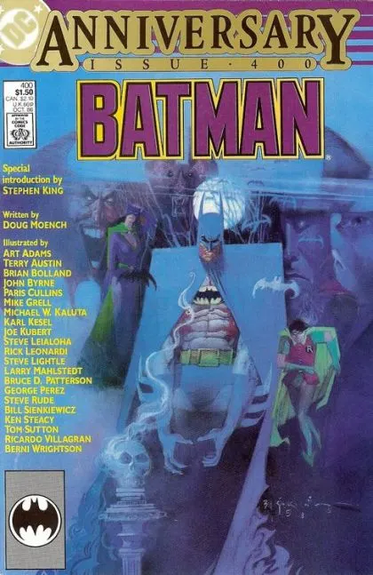 Batman, Vol. 1 #400 Direct Edition comic book cover, 1986