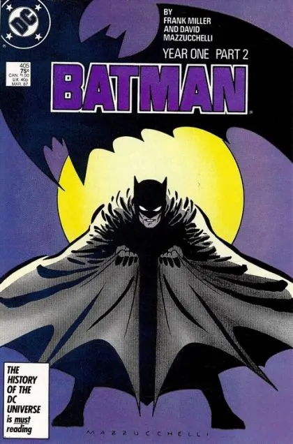 Batman, Vol. 1 #405 Direct Edition comic book cover, 1987