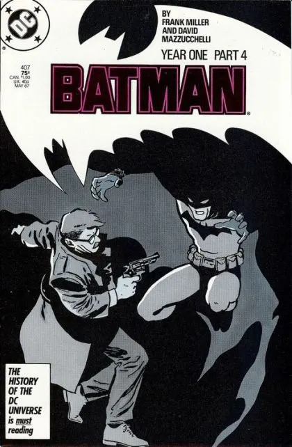 Batman, Vol. 1 #407 Direct Edition comic book cover, 1987