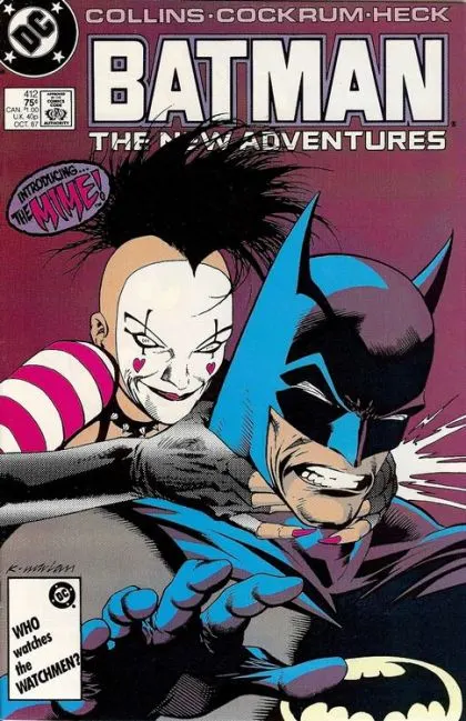 Batman, Vol. 1 #412 Direct Edition comic book cover, 1987