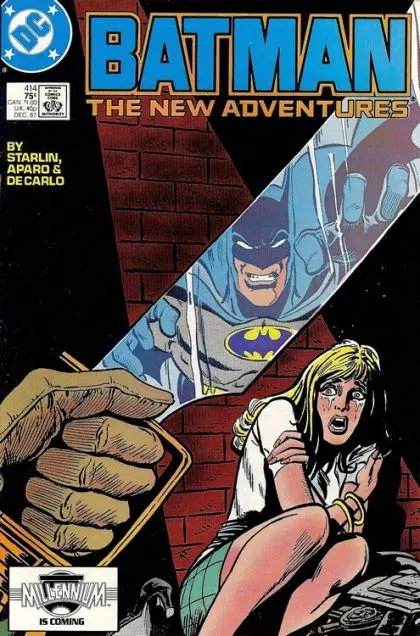 Batman, Vol. 1 #414 Direct Edition comic book cover, 1987