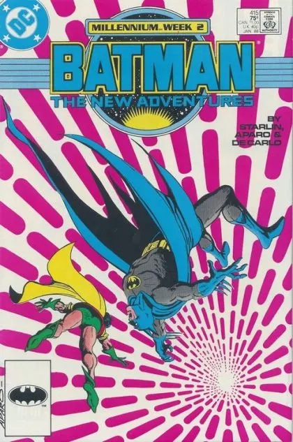 Batman, Vol. 1 #415 Direct Edition comic book cover, 1988