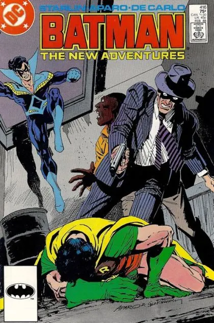Batman, Vol. 1 #416 Direct Edition comic book cover, 1988