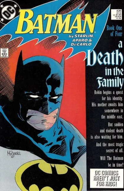 Batman, Vol. 1 #426 Direct Edition comic book cover, 1988