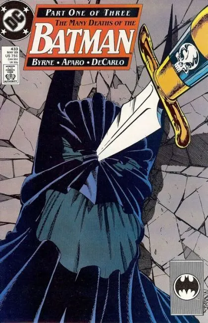 Batman, Vol. 1 #433 Direct Edition comic book cover, 1989
