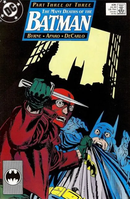 Batman, Vol. 1 #435 Direct Edition comic book cover, 1989