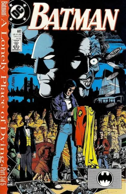Batman, Vol. 1 #441 Direct Edition comic book cover, 1989