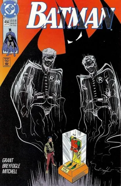 Batman, Vol. 1 #456 Direct Edition comic book cover, 1990