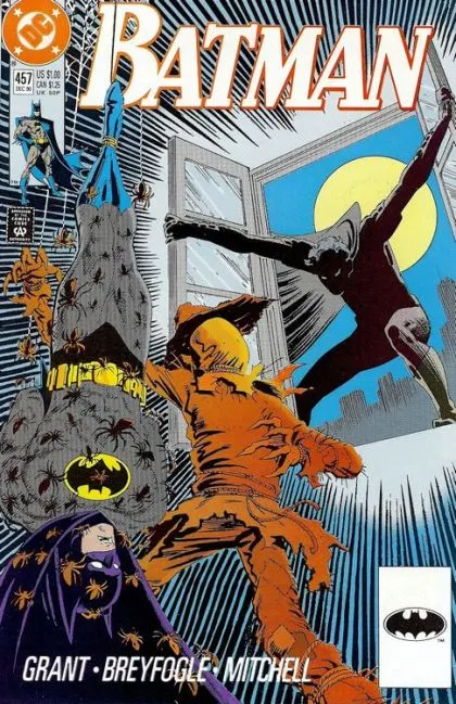 Batman, Vol. 1 #457 Direct Edition comic book cover, 1990