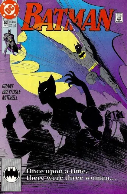 Batman, Vol. 1 #461 Direct Edition comic book cover, 1991