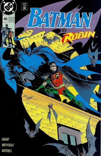 Batman, Vol. 1 #465 Direct Edition comic book cover, 1991